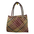 Sri Lanka - Purple and Green Woven Bag