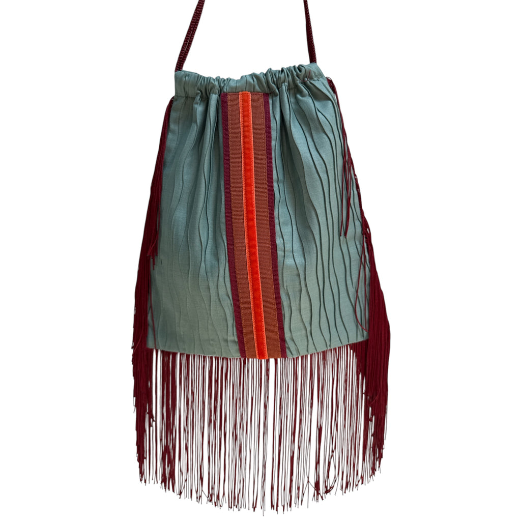 Sacchetto - Sage Green Plissettato