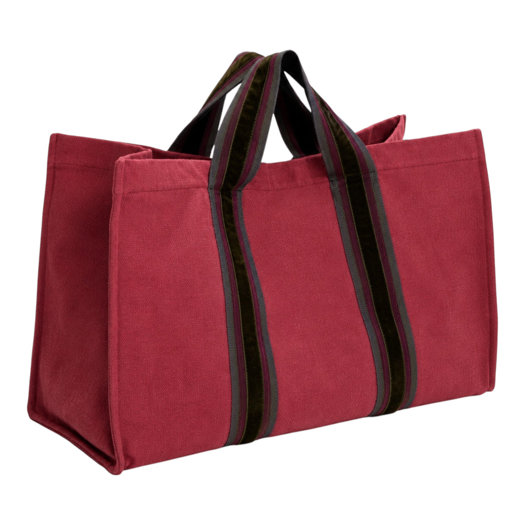 L Tote Weekender - Burgundy