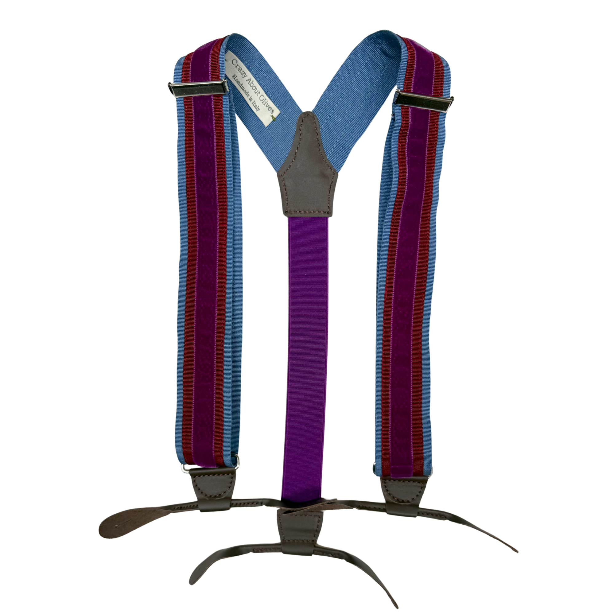 Suspenders - Purple
