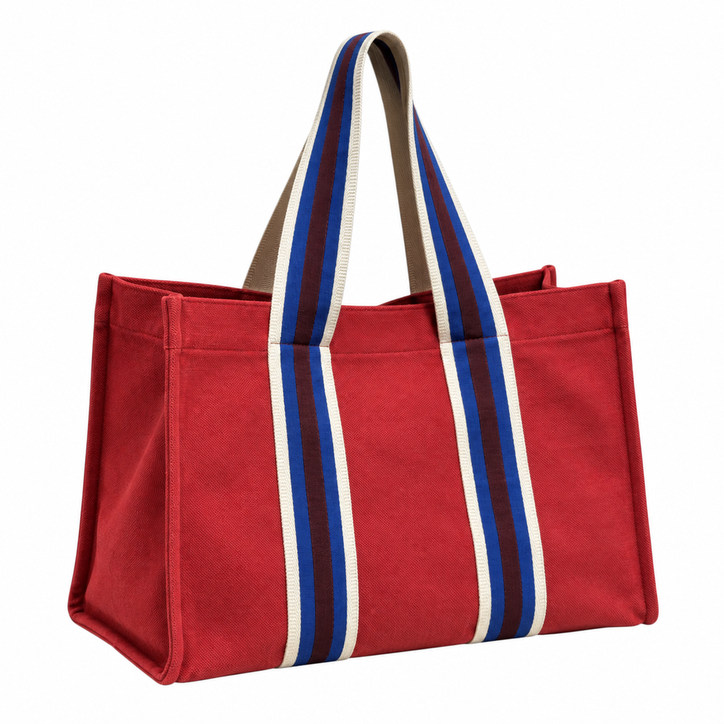 M Tote - Tomato Red