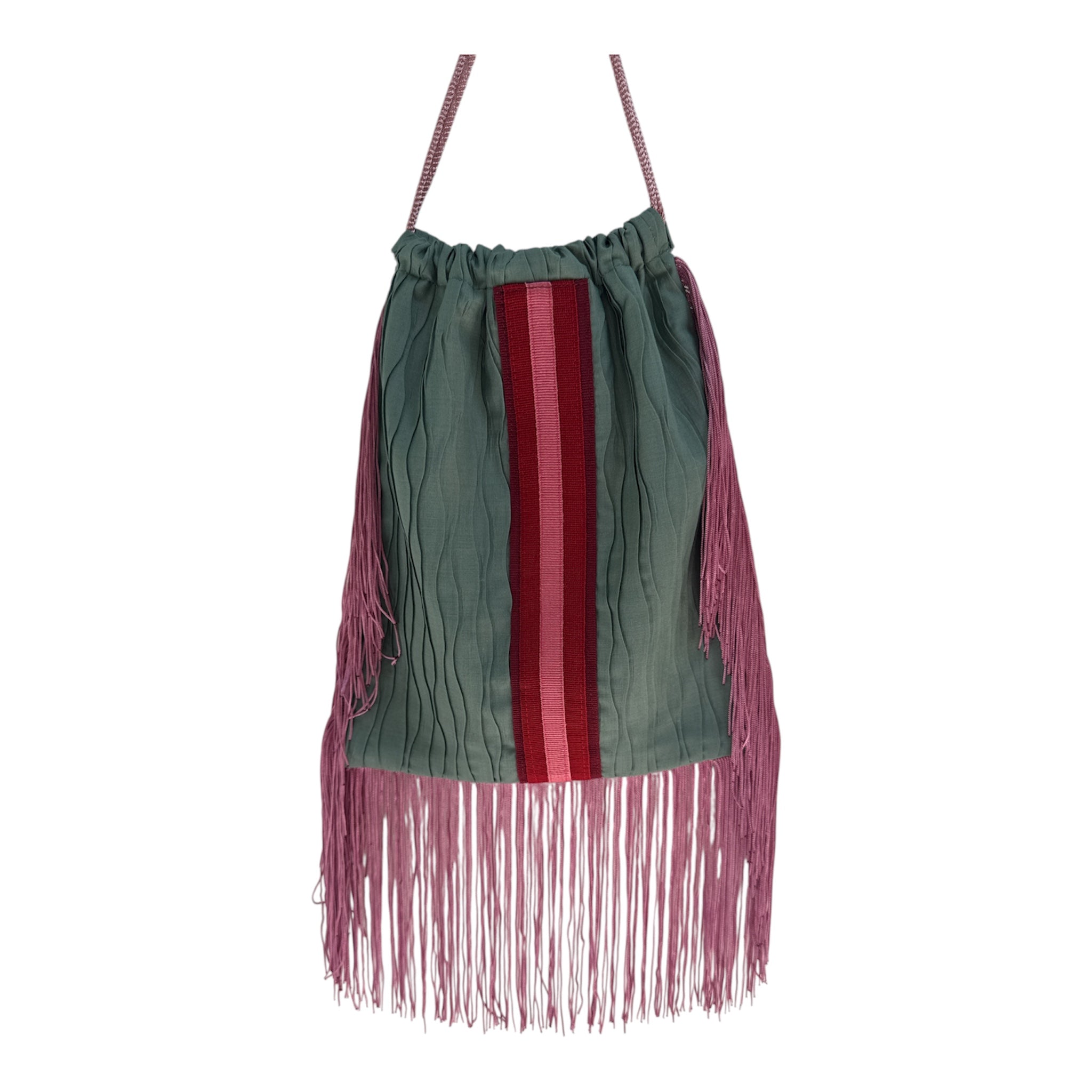 Sacchetto - Sage Green Plissettato