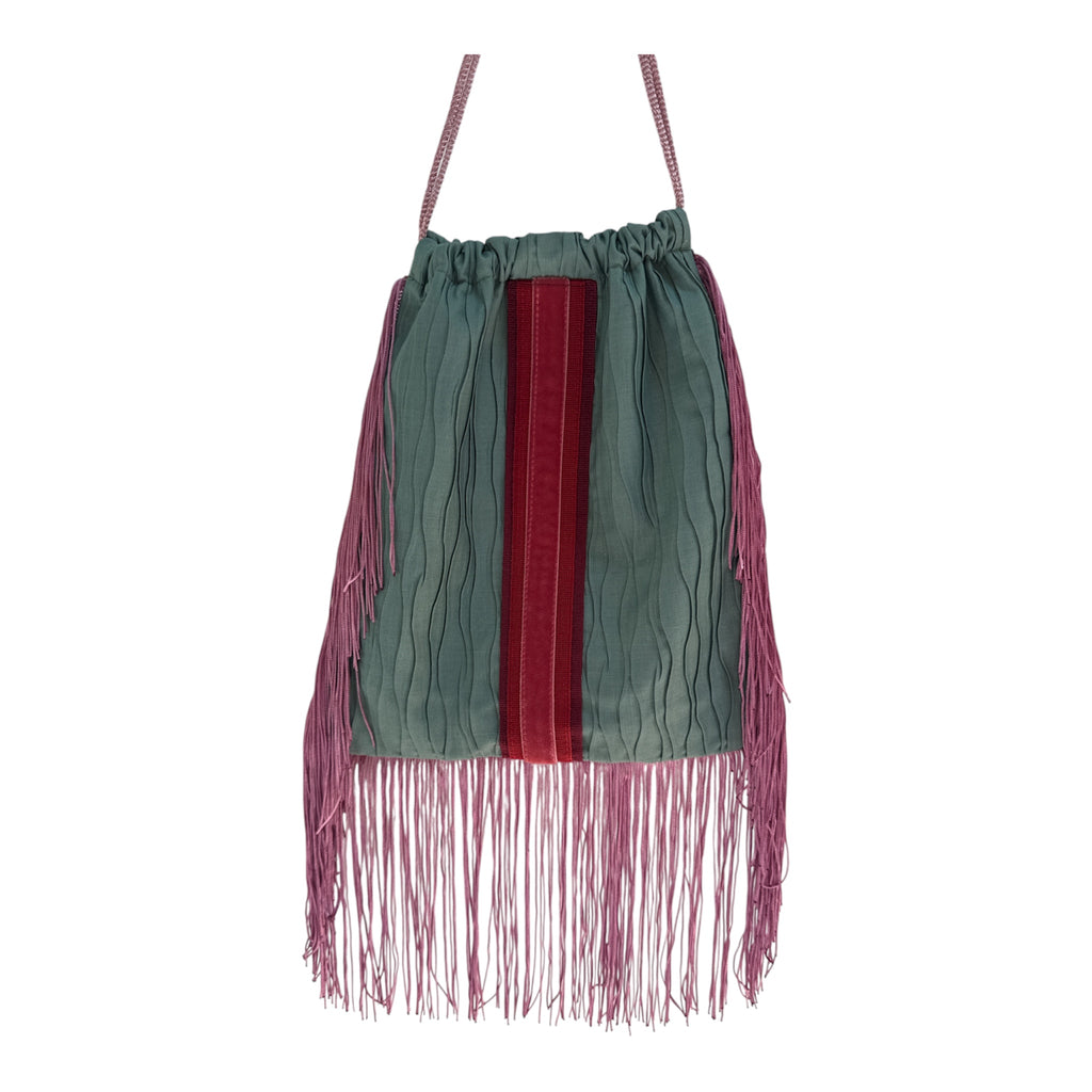 Sacchetto - Sage Green Plissettato