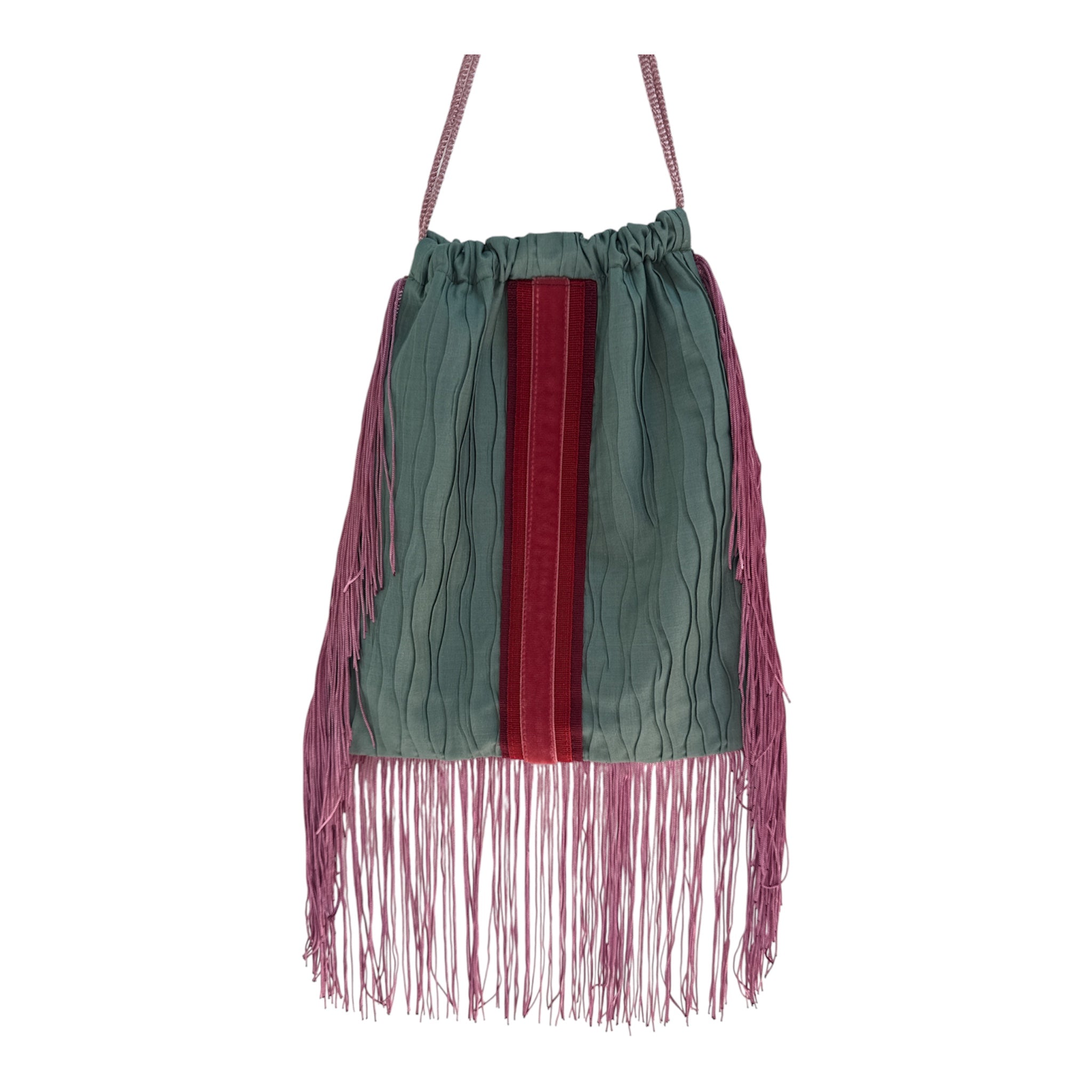 Sacchetto - Sage Green Plissettato