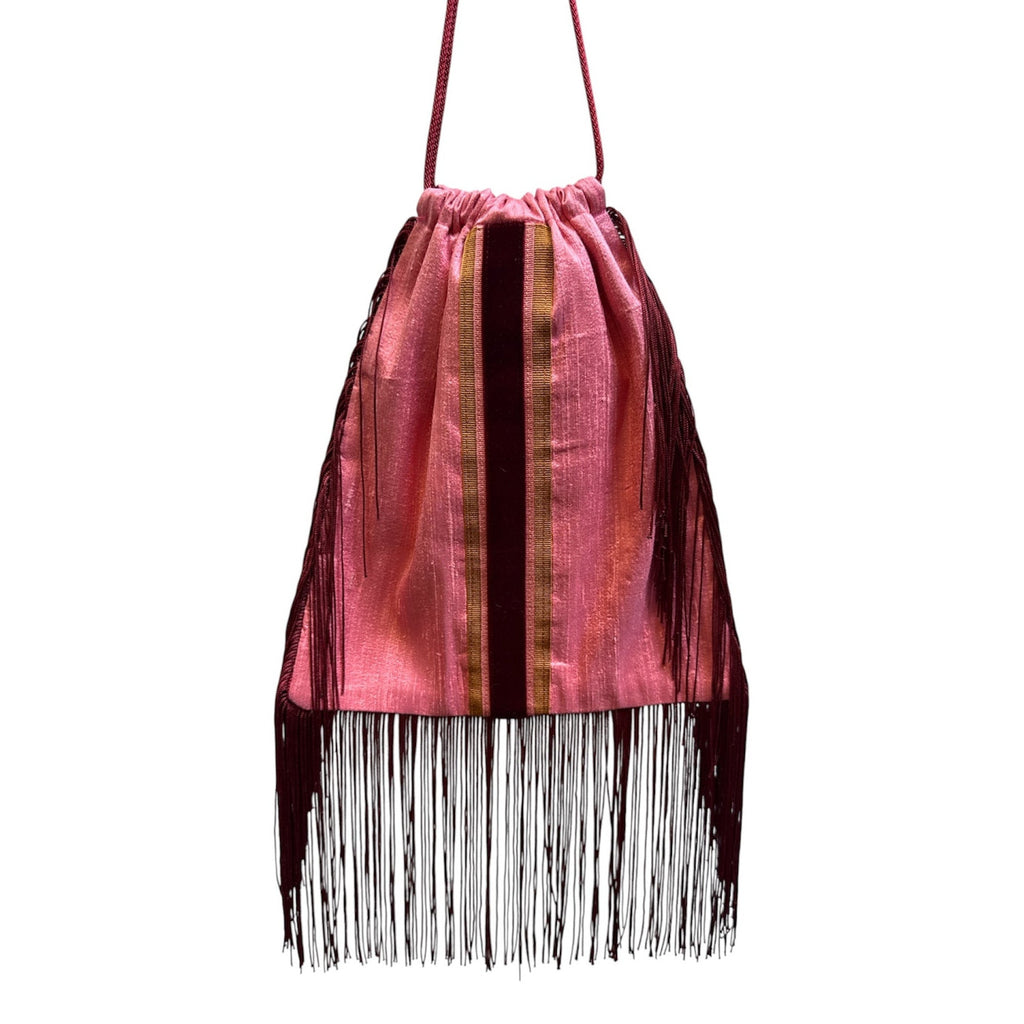 Sacchetto - Pink Shantung (Limited Drop)