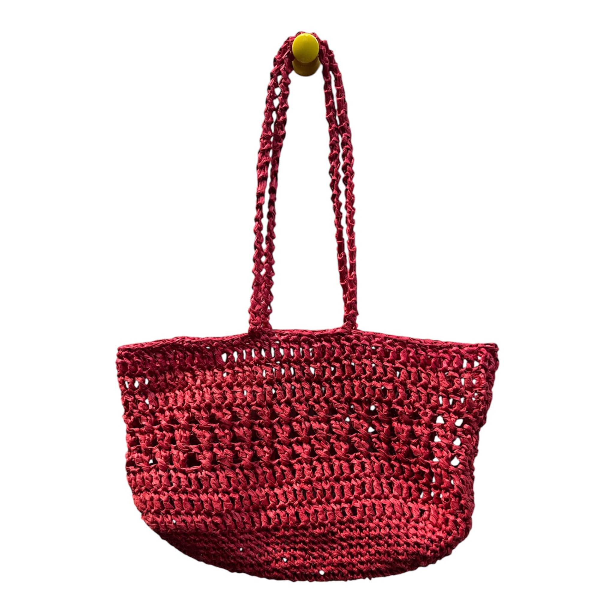Crochet Long Straps - Red
