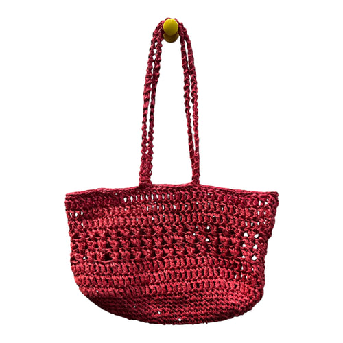 Crochet Long Straps - Red