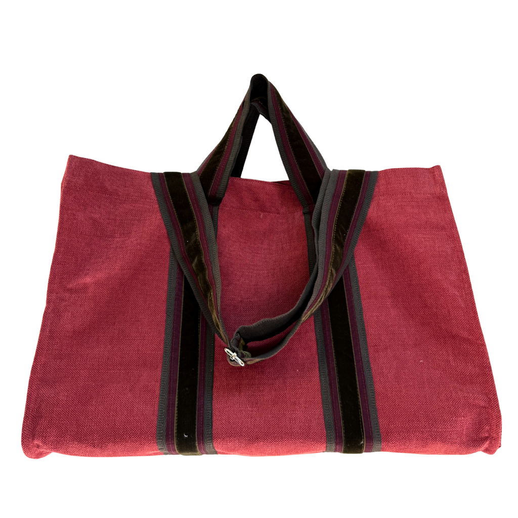 L Tote - Weekender Burgundy