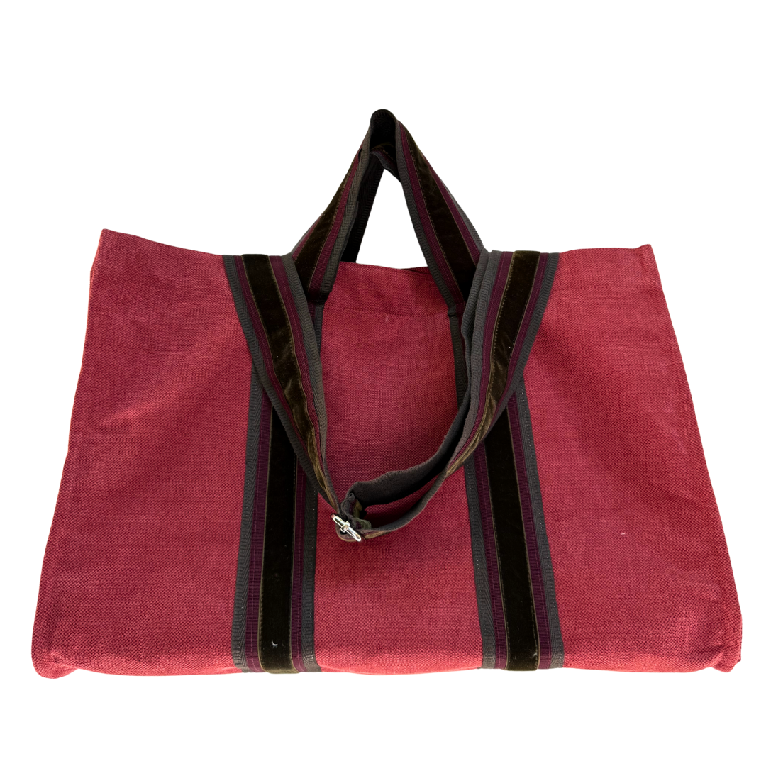 L Tote - Weekender Burgundy